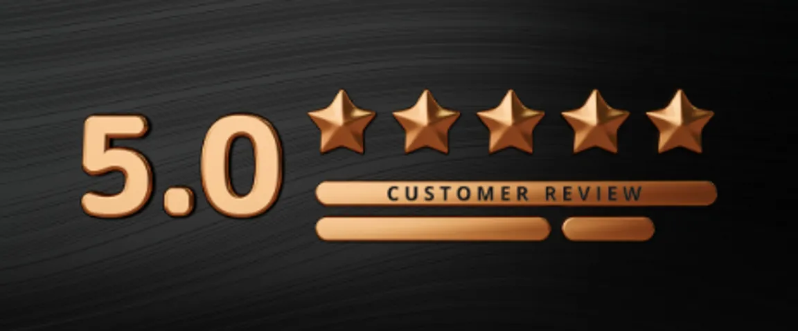 5 star customer review