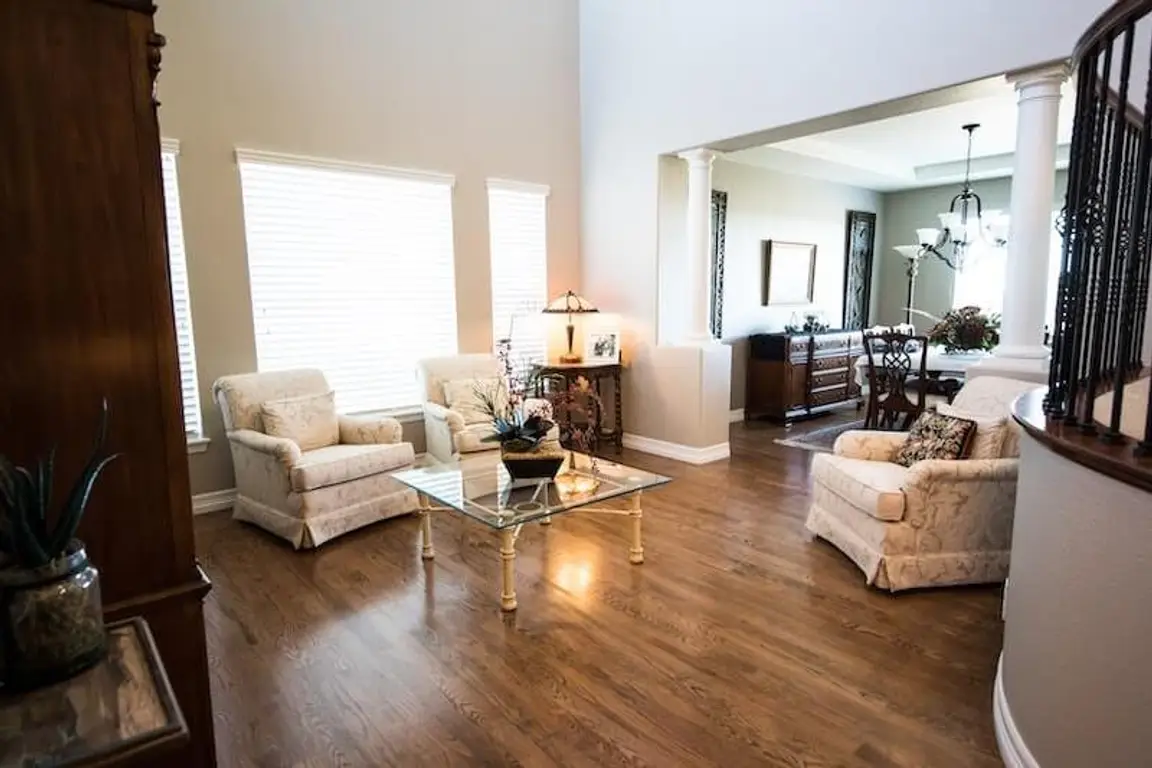 Decluttered house ready to sell