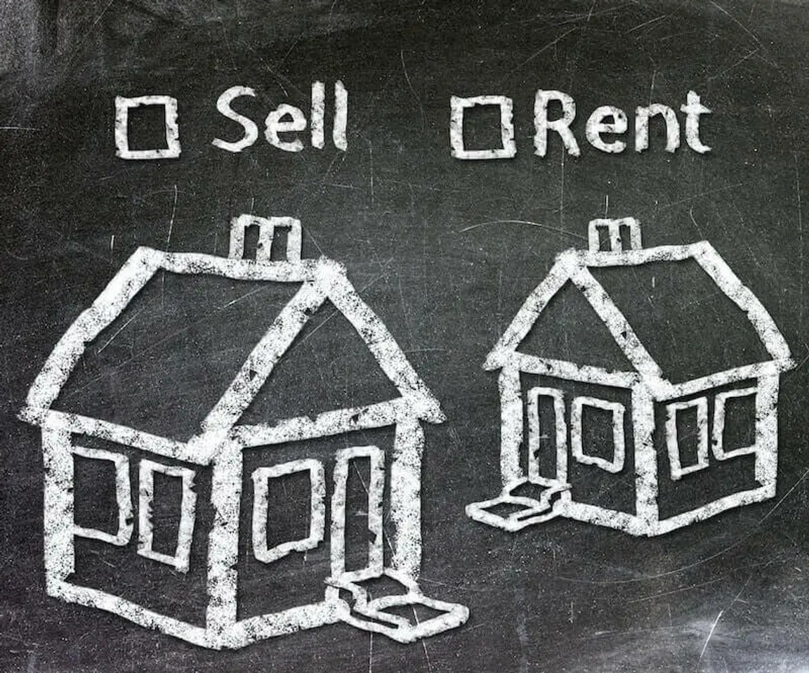 Sell or Rent house on blackboard