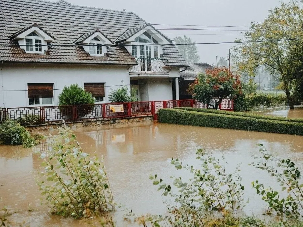 Flood damage house in New Jersey