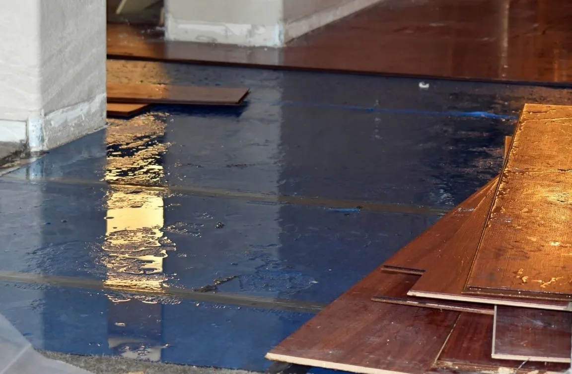 Water damage house in New Jersey
