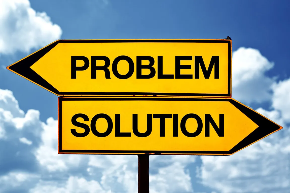 problem or soultion, opposite signs