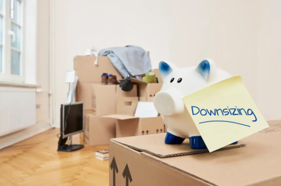 Ways You Can Downsize Your Home- Boxes