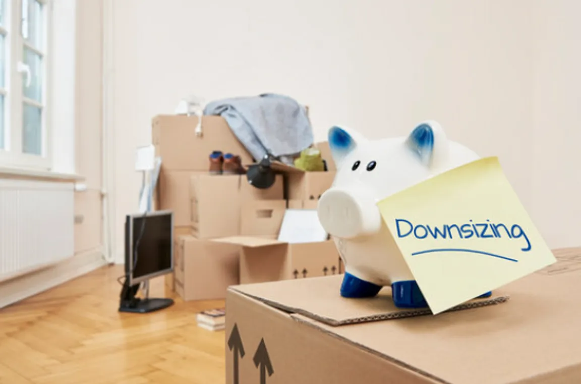 Ways You Can Downsize Your Home- Boxes
