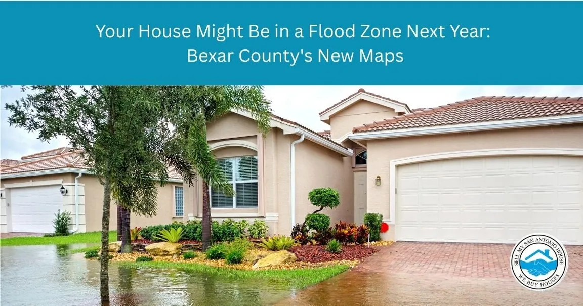 San Antonio home near a creek affected by updated Bexar County FEMA flood maps