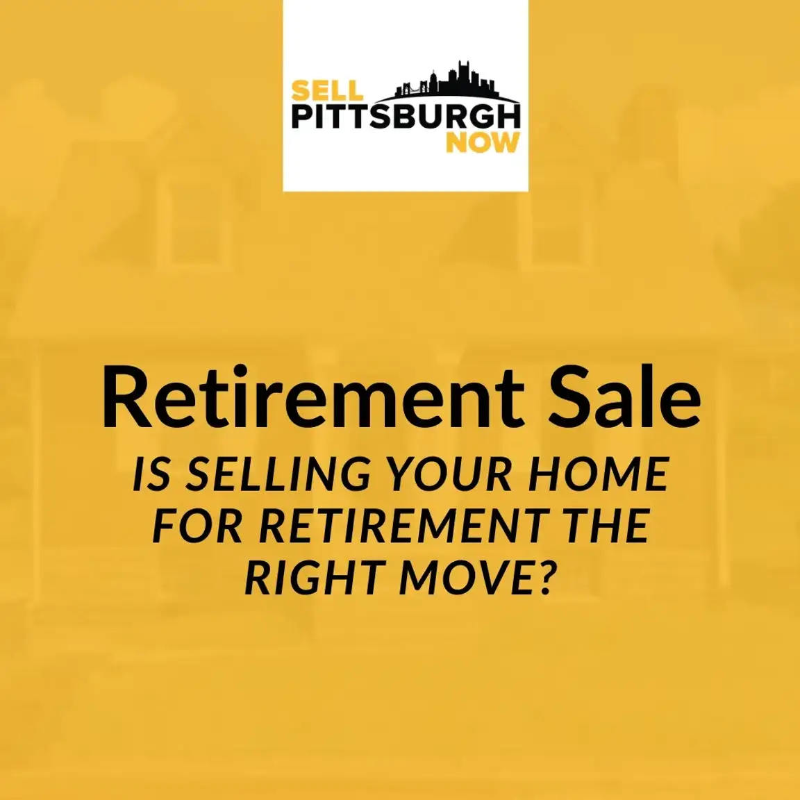 selling home for retirement