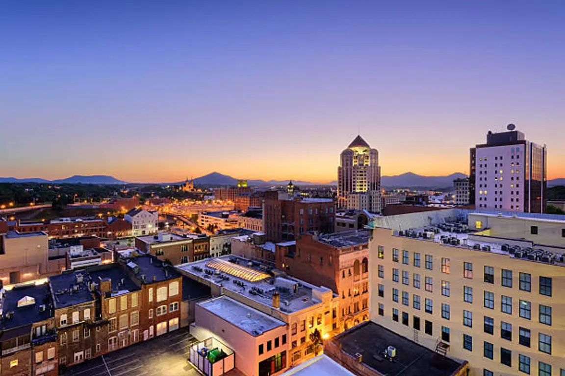 Downtown Roanoke, Virginia