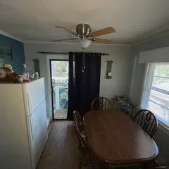 Dining room of the Devon Park house before the sale