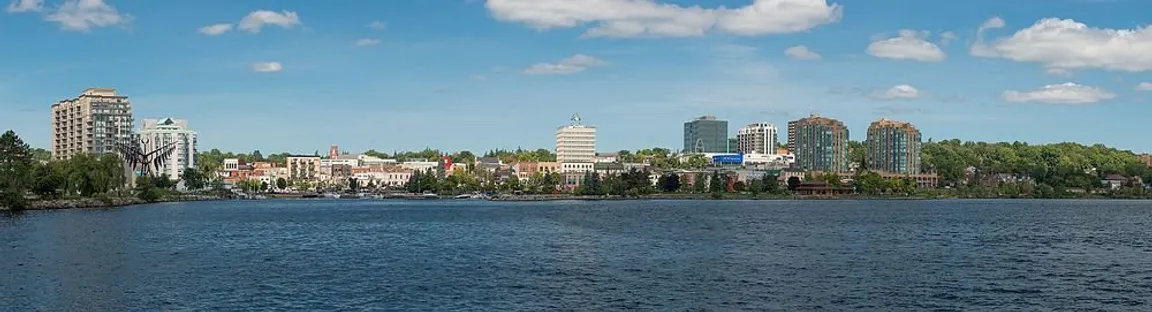 Skyline of Barrie Ontario