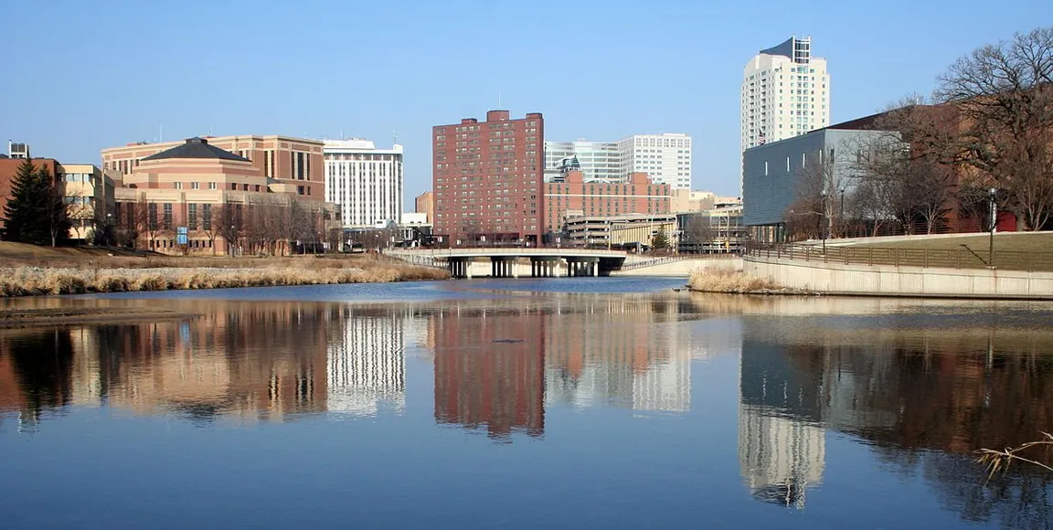 city view of Rochester, MN