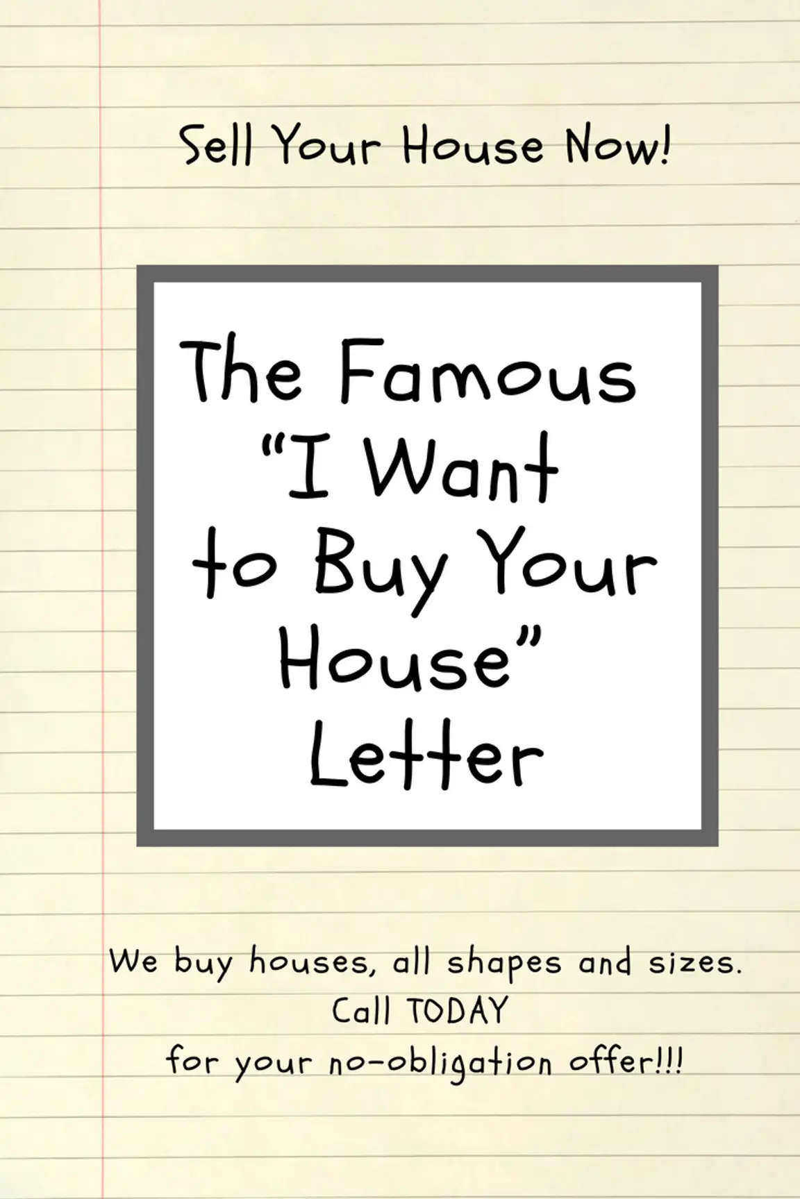 buy your house letter