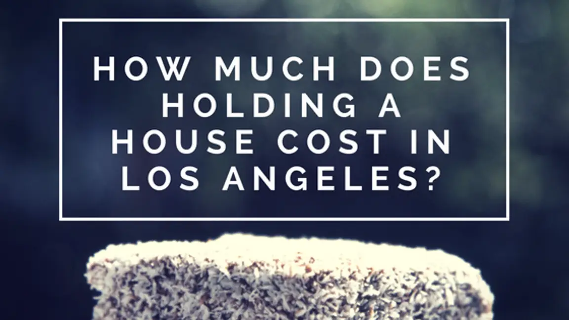 Holding a House Cost