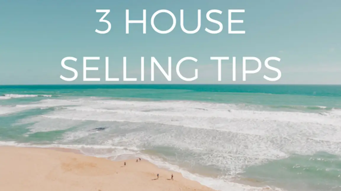 3 House Selling Tips
