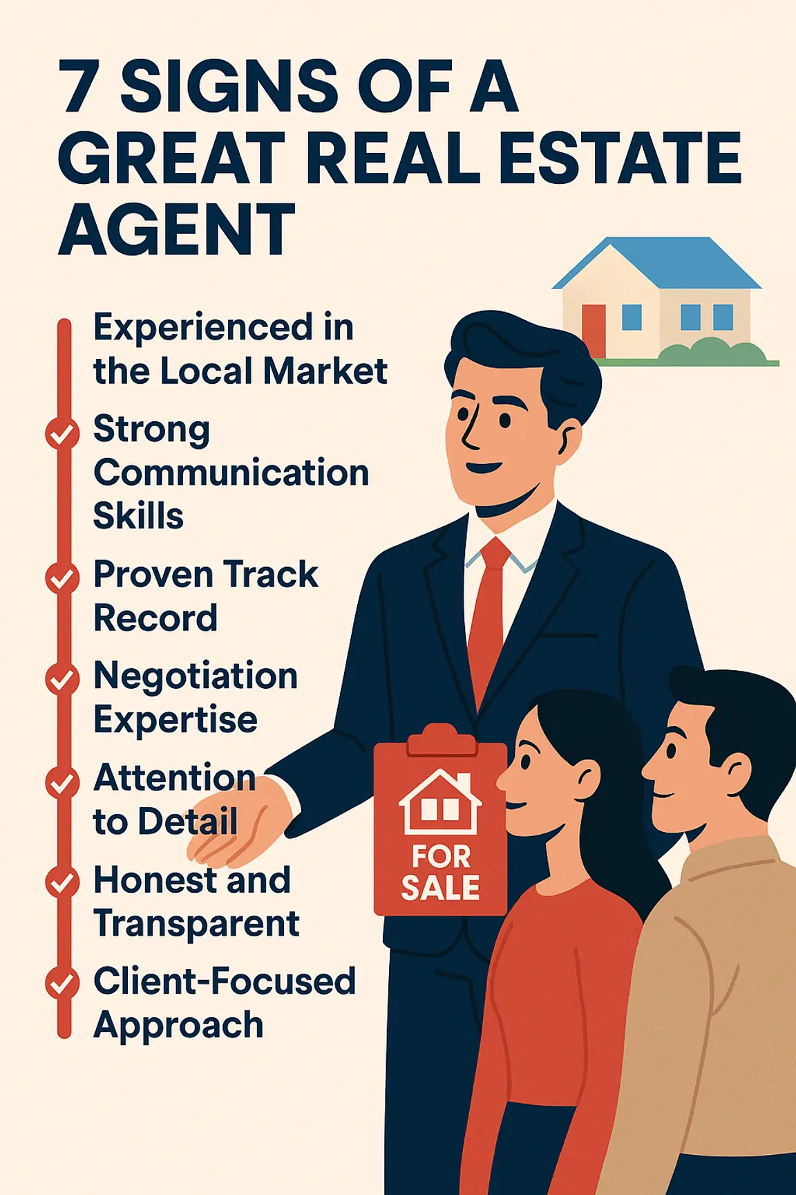 7 Signs of a Great Real Estate Agent