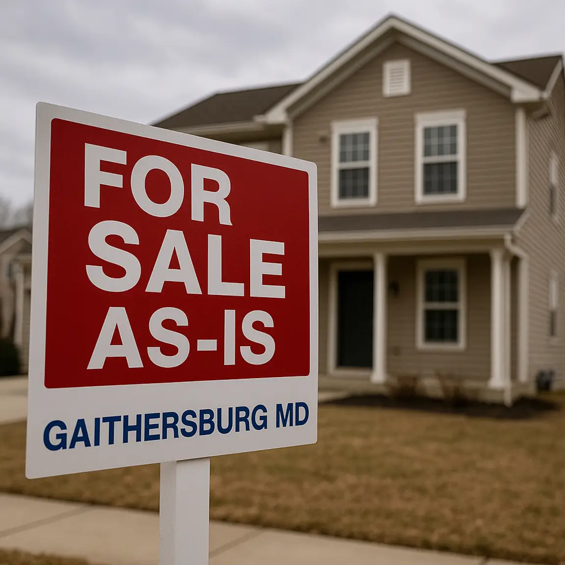 Top Reasons People Sell Their Homes As-Is in Gaithersburg Maryland