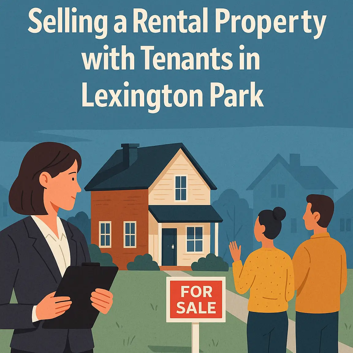 selling a rental property in lexington park with tenants