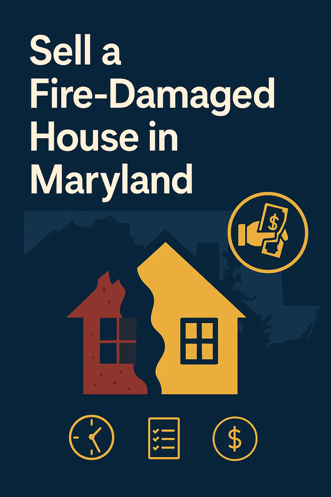 sell a fire damaged house in maryland