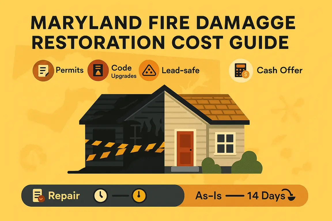 Maryland Fire Damage Restoration Cost Guide