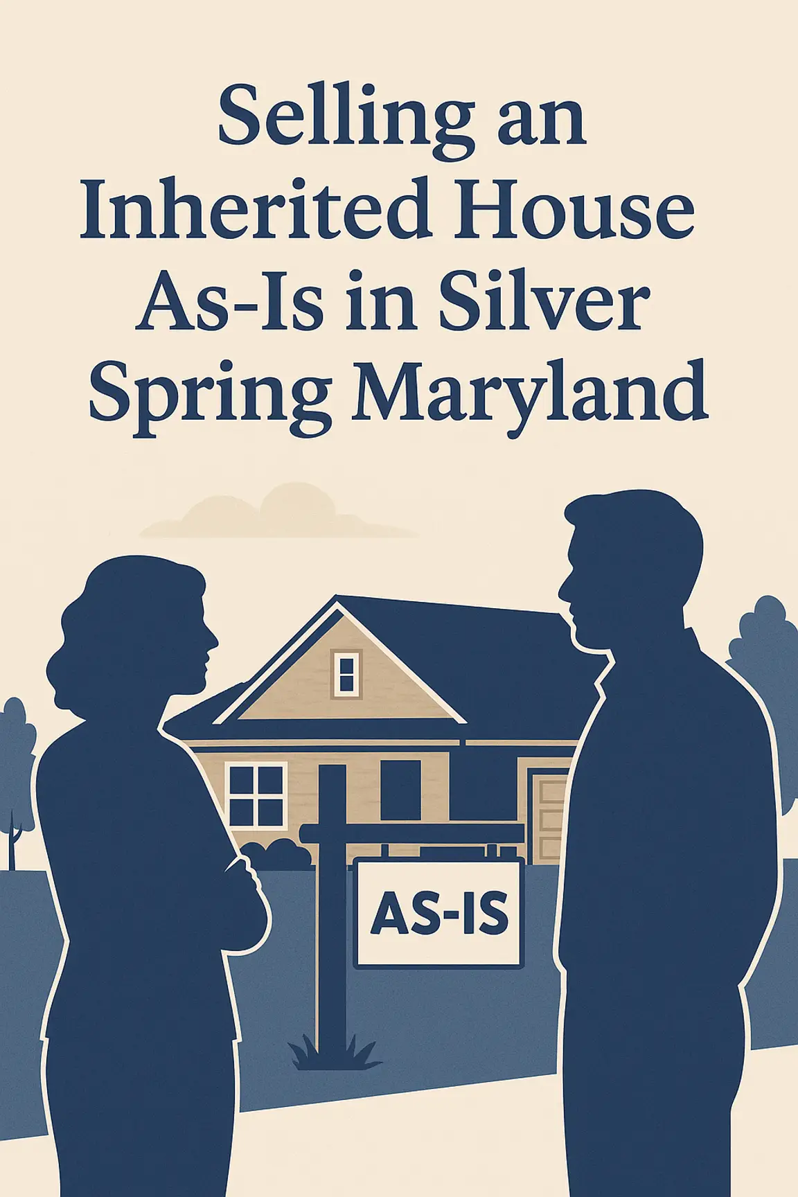 selling an inherited house as-is in silver spring
