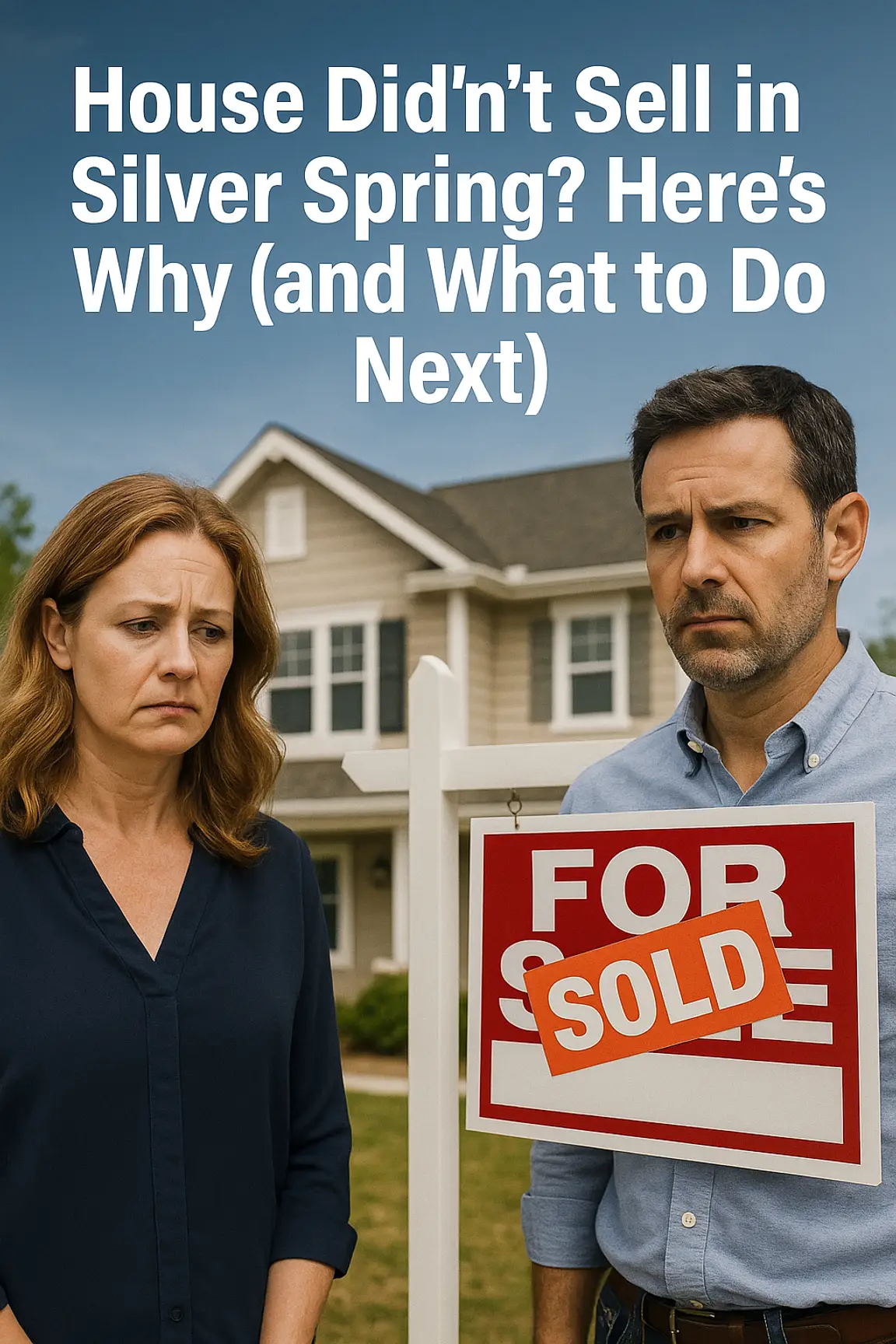 house didn't sell in Silver Spring Maryland
