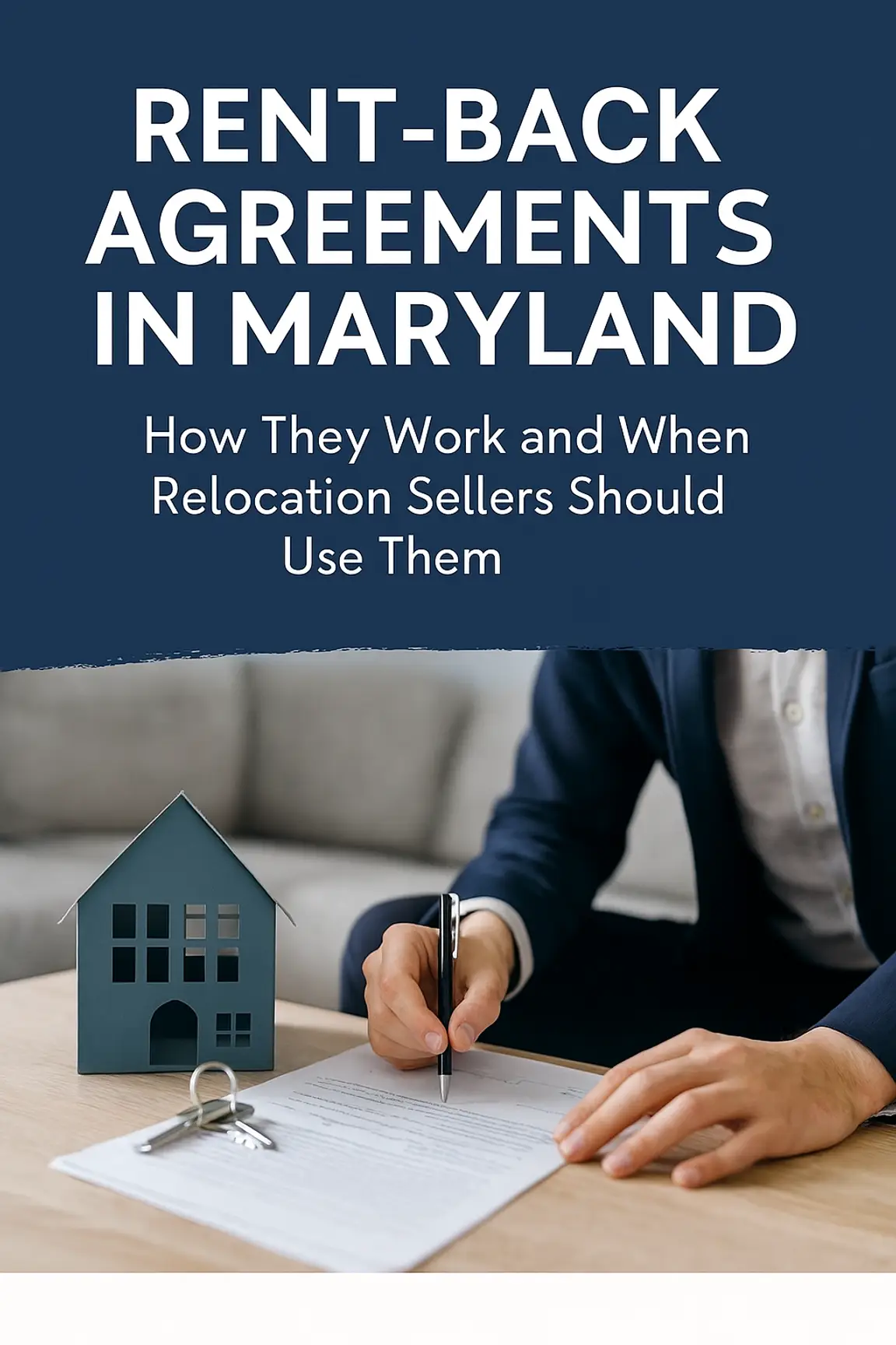 Rent-Back Agreements in Maryland How They Work and When Relocation Sellers Should Use Them