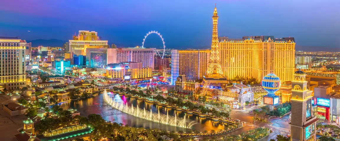 Las Vegas, Panoramic Night View