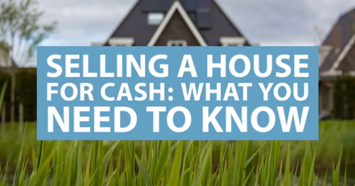 selling a house for cash
