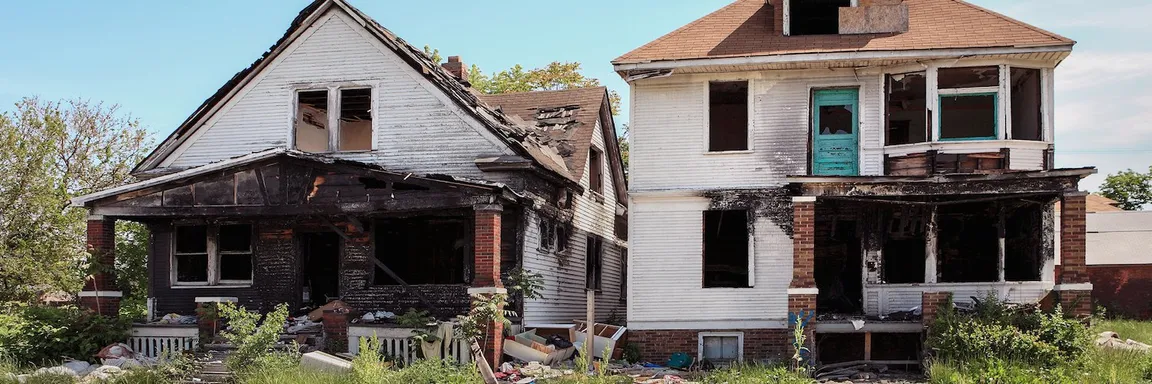 Sacramento Fire Damaged House