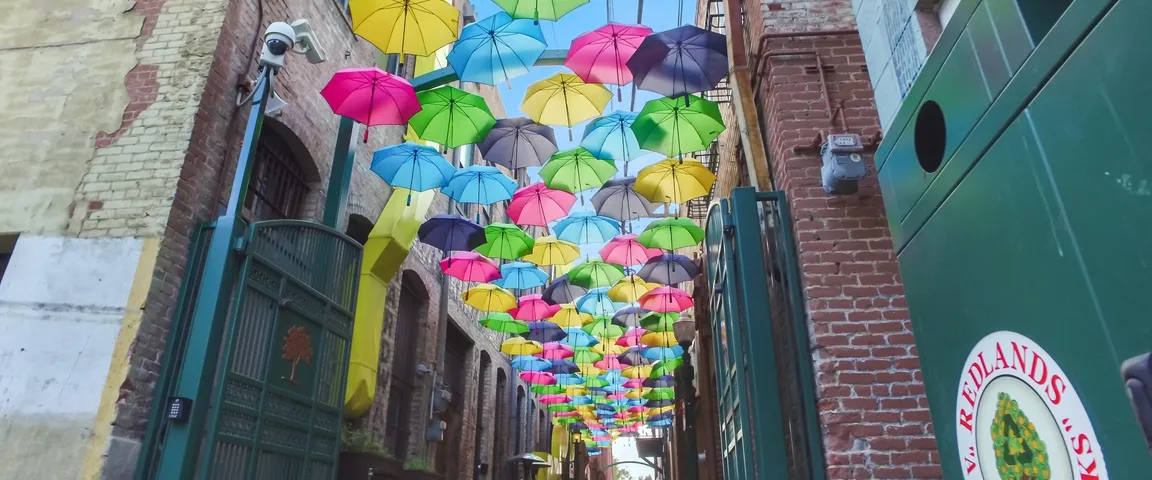 Downtown Redlands - Orange Street Alley