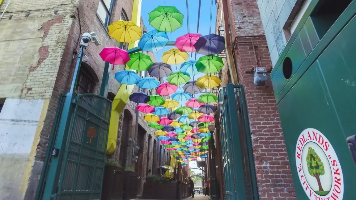 Downtown Redlands - Orange Street Alley