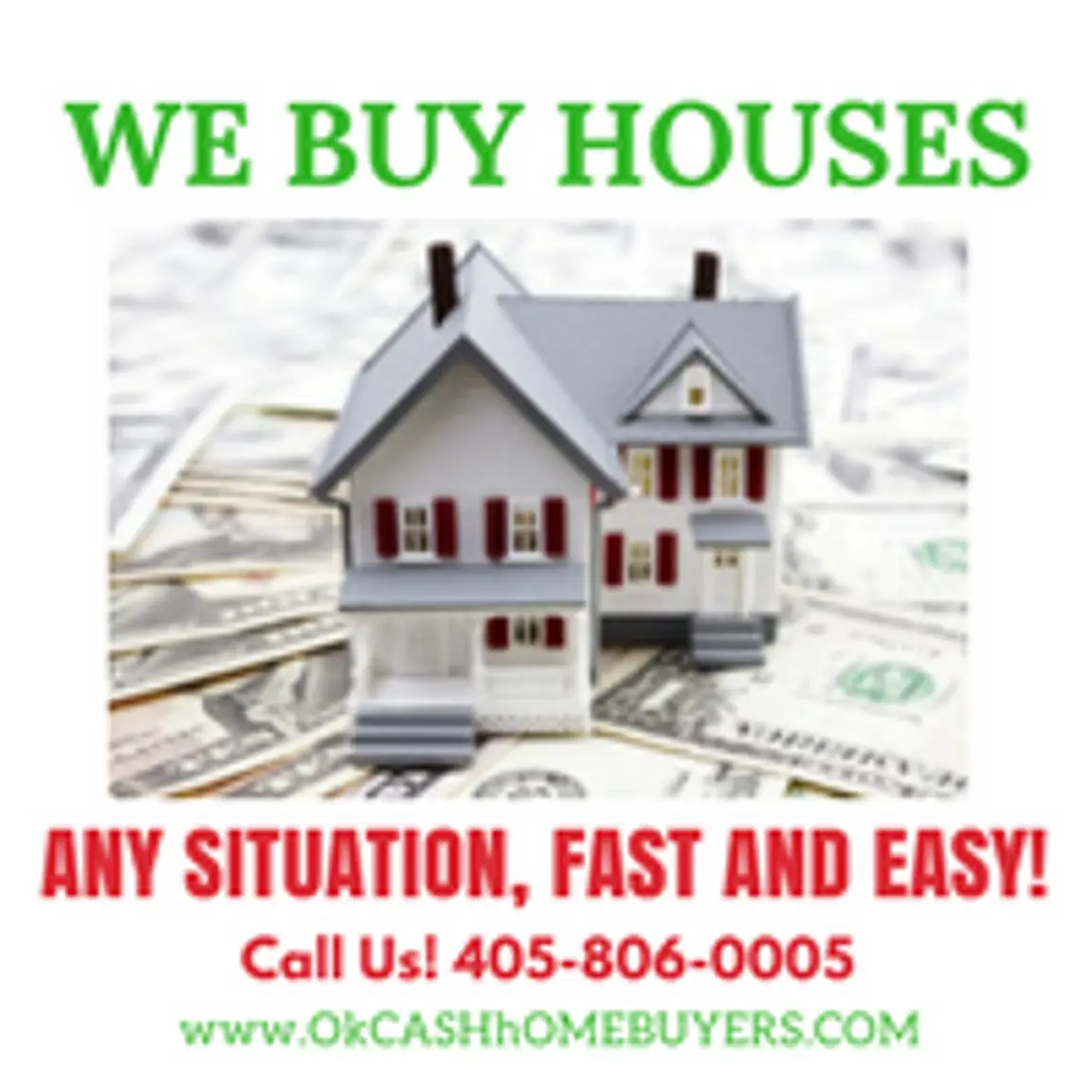 WE BUY HOUSES In DEL CITY, OK - FAST & EASY
