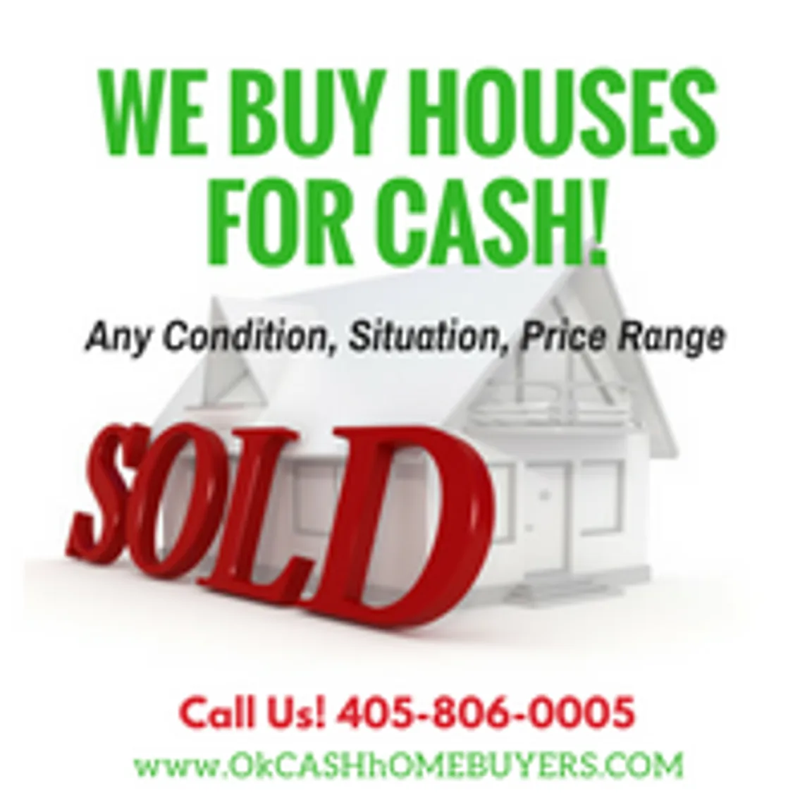 WE BUY HOUSES In Yukon, OK - FAST