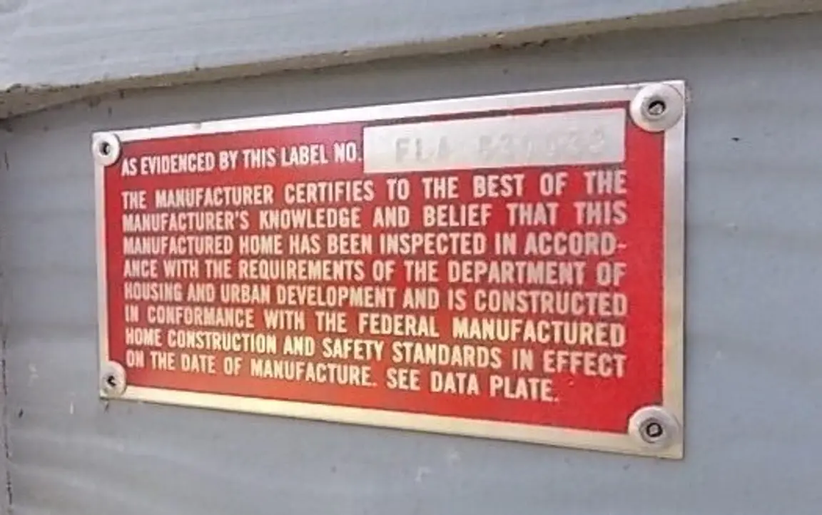 How to find the vin number on a mobile home in arizona