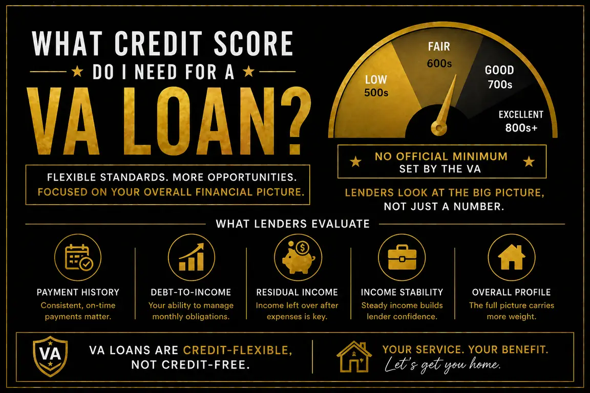home exterior in Bryan College Station Texas representing VA loan credit score and home buying approval process