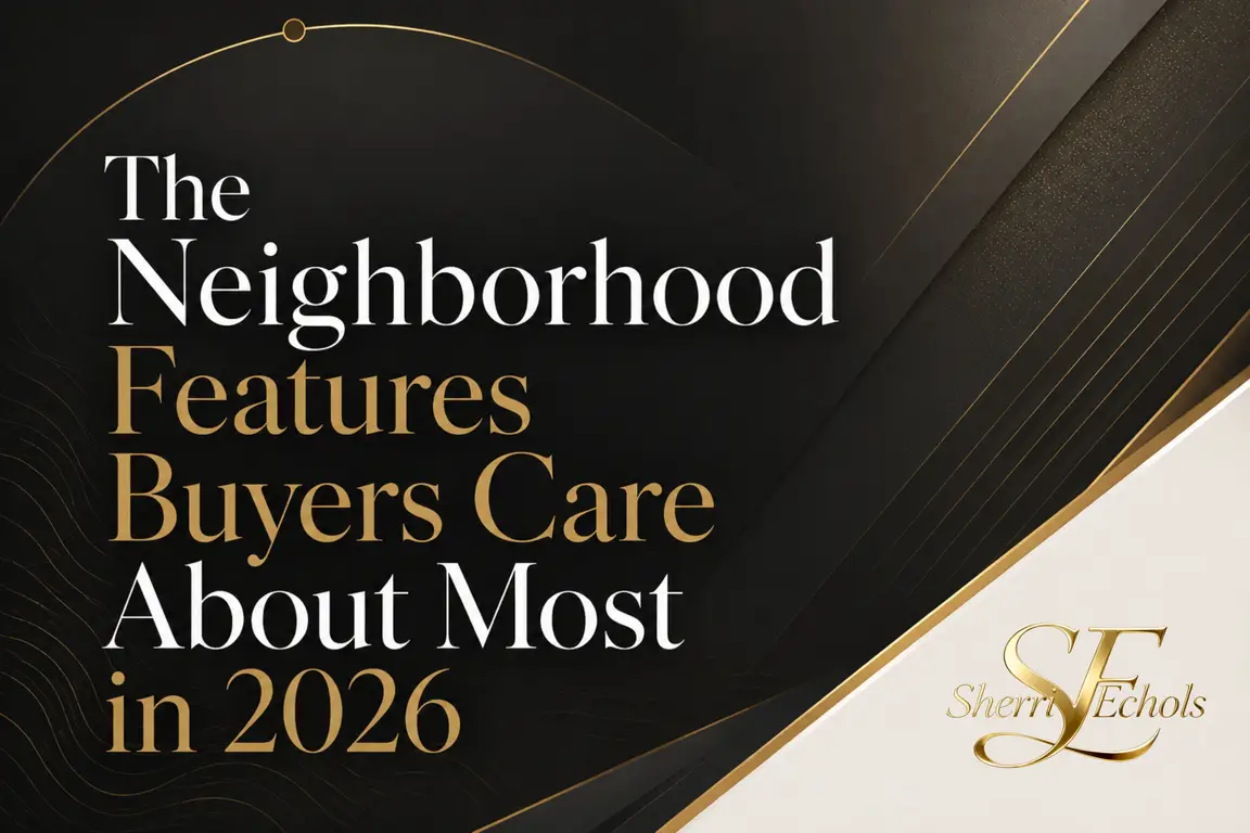 Neighborhood features buyers want in Bryan–College Station including parks commute schools walkability Texas A&M access and resale confidence