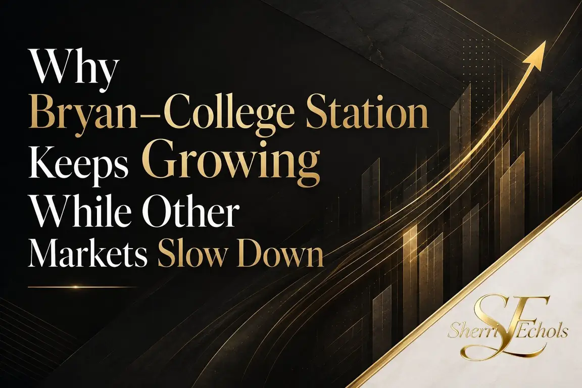 Bryan–College Station growth and why Texas A&M RELLIS relocation buyers veterans investors and local lifestyle keep the BCS housing market moving