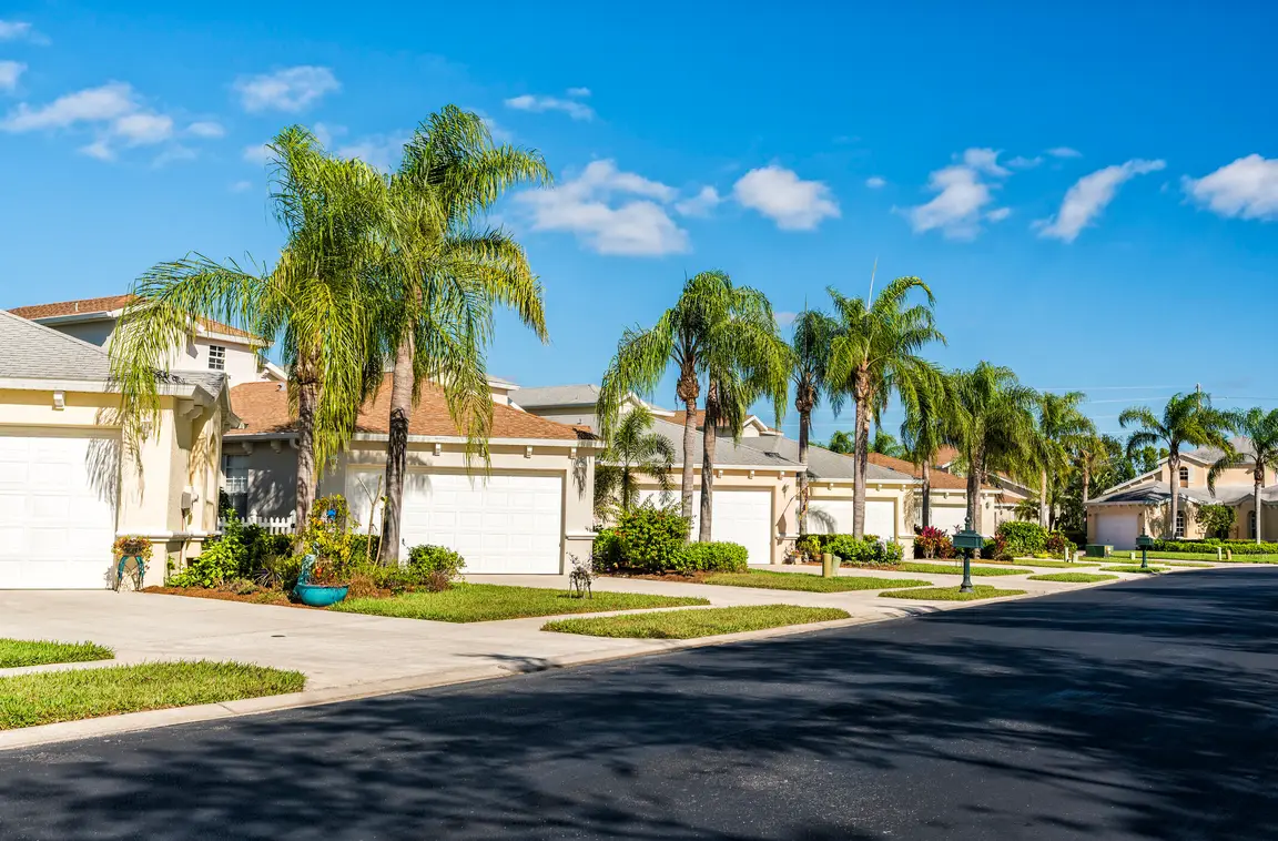 Florida residential neighborhood