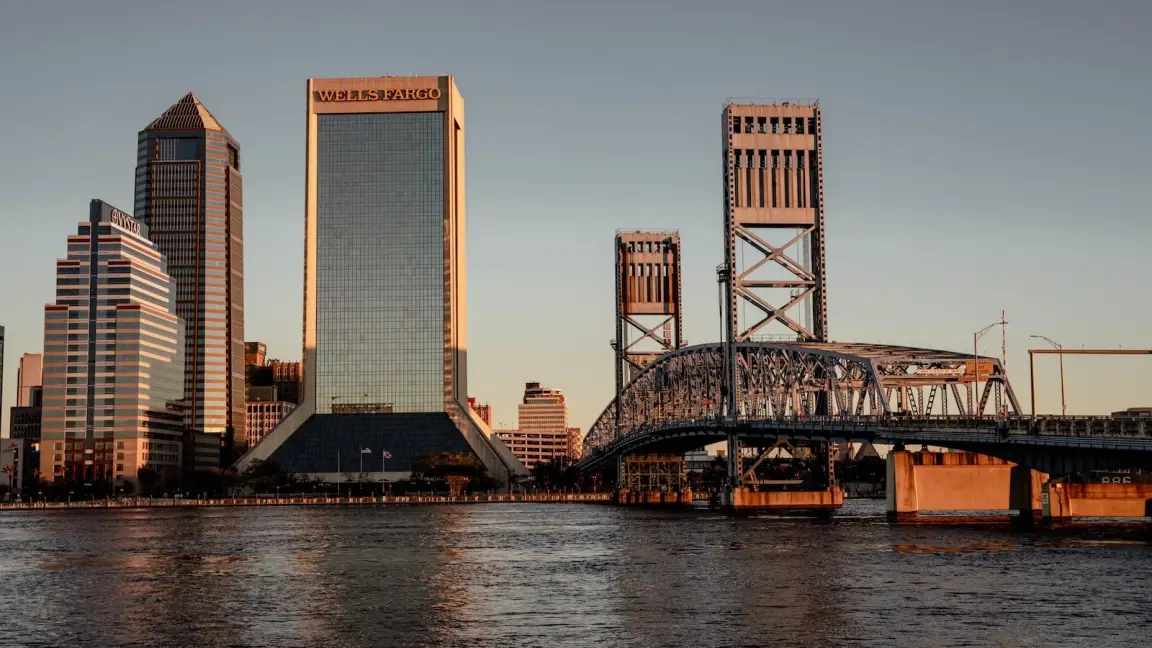 Jacksonville FL city skyline