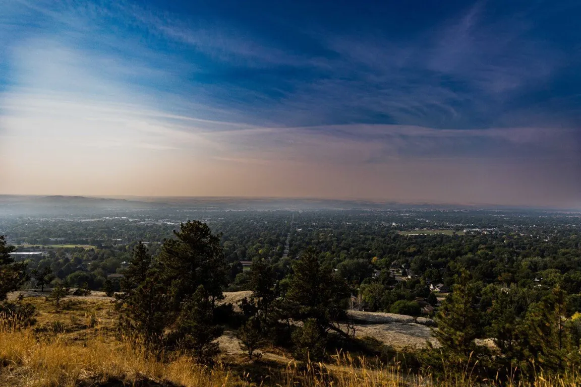Skyline overlooking Billings, MT.