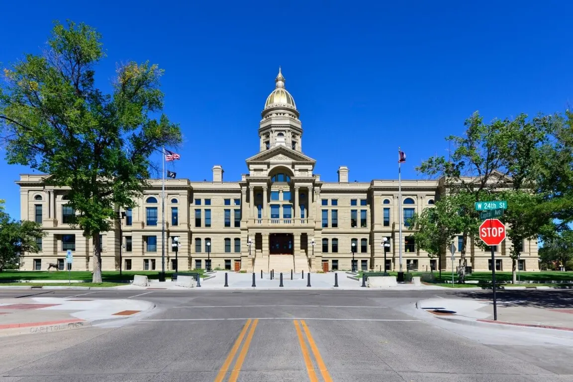 Cheyenne, Wyoming capital building.