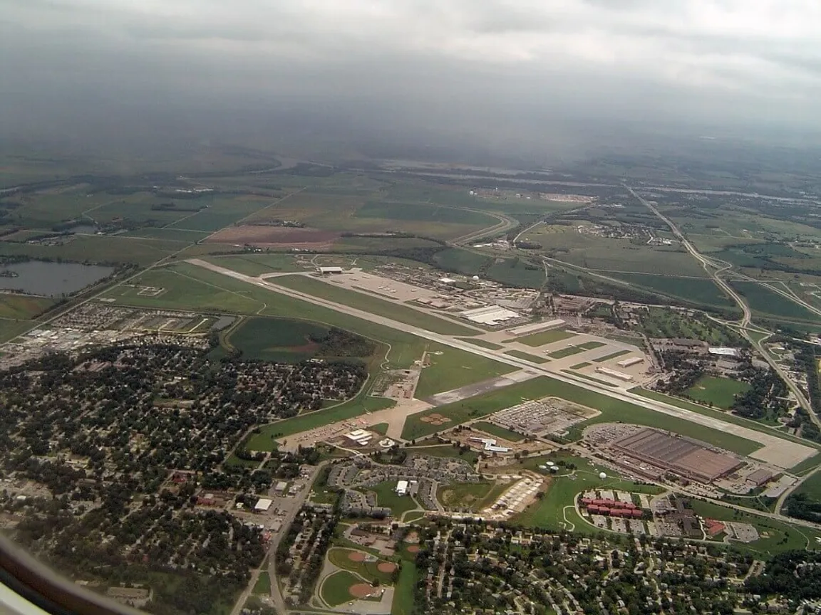 Offutt Air Force Base near Bellevue, NE.