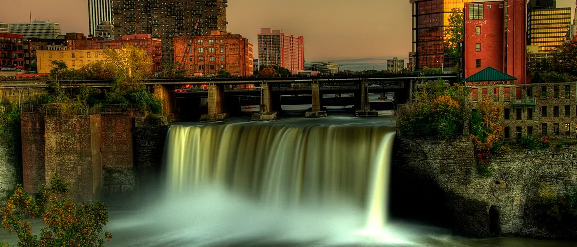 High Falls Bown Race Rochester NY