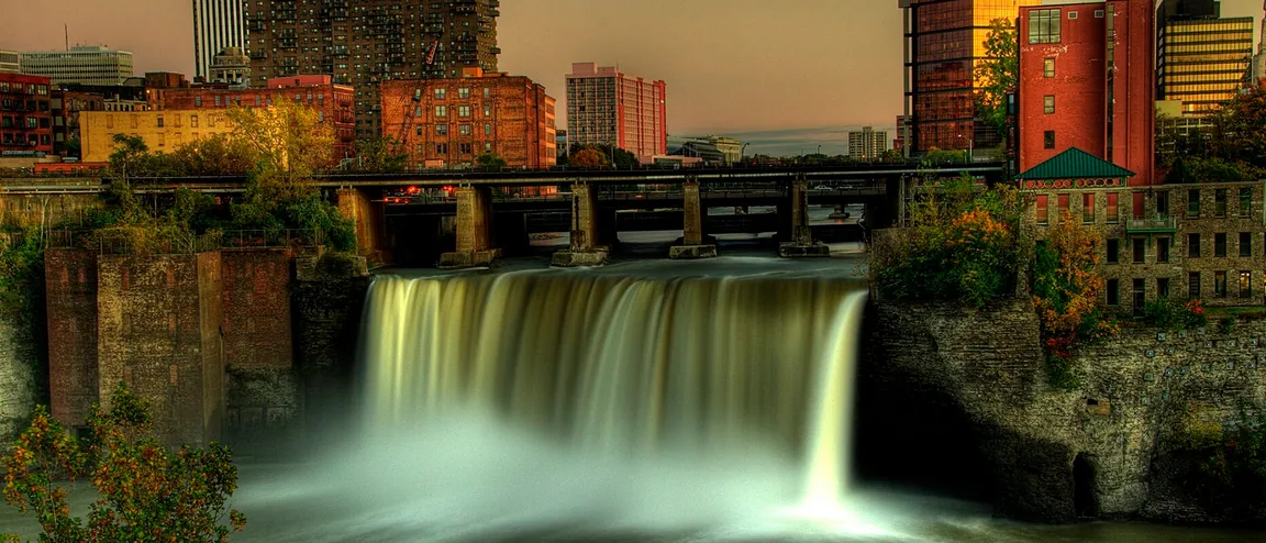 High Falls Bown Race Rochester NY
