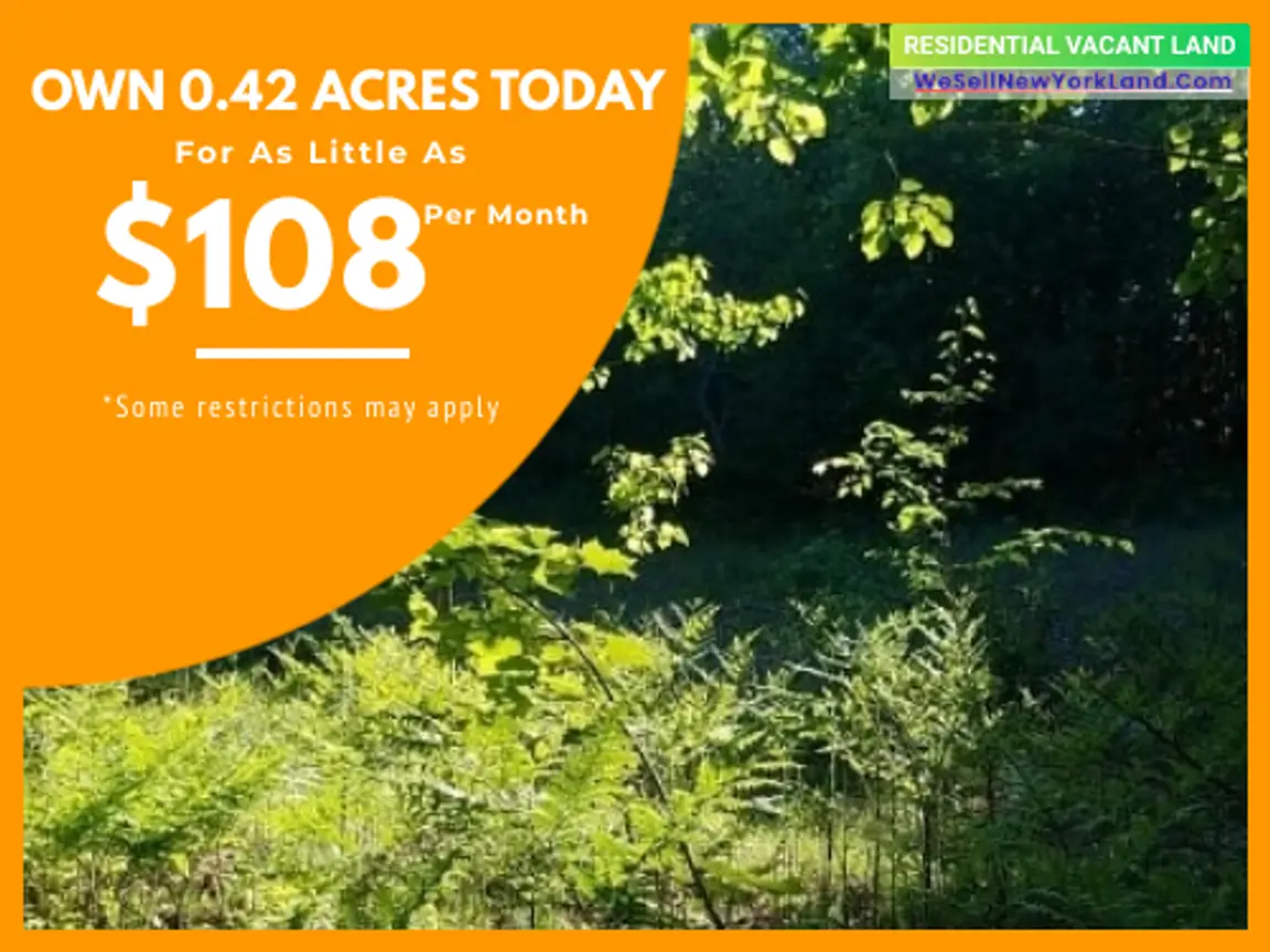 Lot 468 Pinecrest Dr. Elmira, MI Main Image www.WeSellNewYorkLand.com