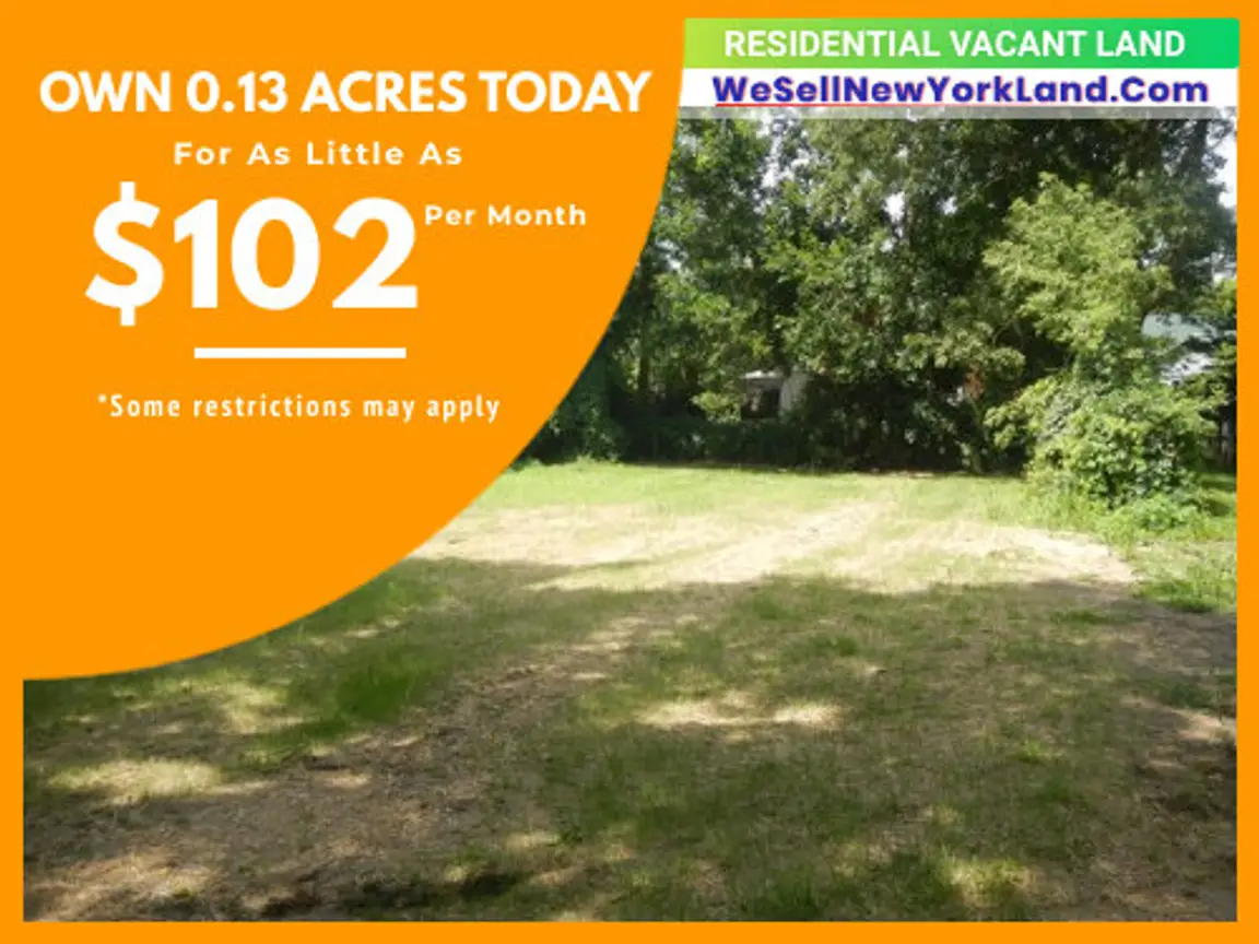 Land For Sale 520 Wilson St. Jackson, MI Main Image www.WeSellNewYorkLand.com