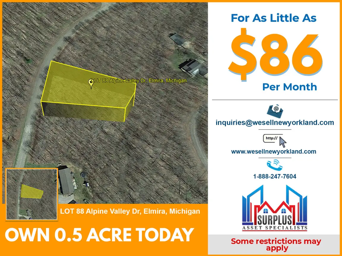 Lot 88 Alpine Valley Dr, Elmira, MI Main