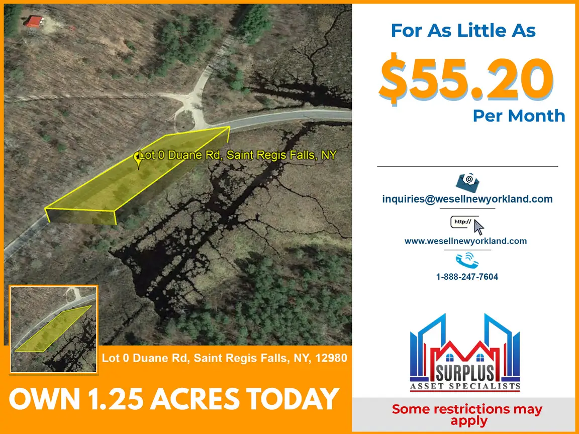 Lot 0 Duane Rd, Saint Regis Falls, NY