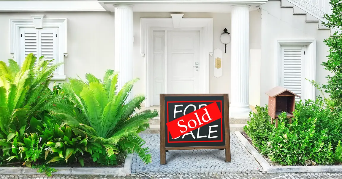 A “Sold” Signage in Front of a Property | Baton Rouge Property