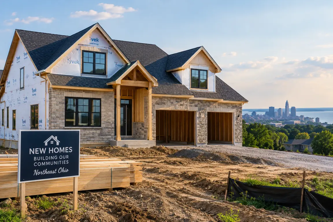 New home construction Northeast Ohio Realty Done Damien Baden
