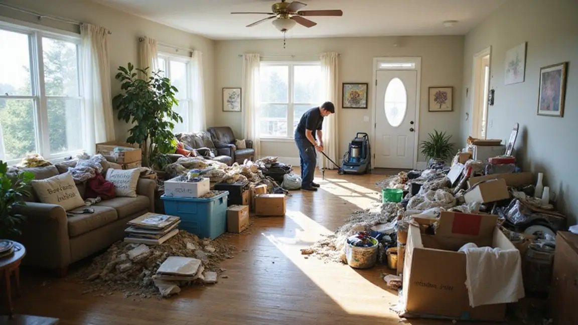 How to Clean a Hoarder House Before Selling